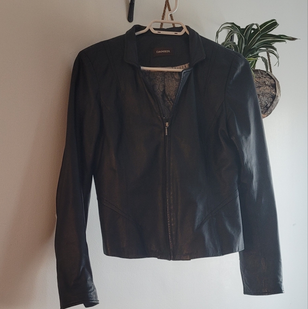 Genuine leather jacket